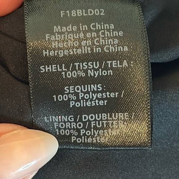 NWT Rachel Zoe Silver Sequin Karlee Backless Long-Sleeve Mini Dress- Size 2 - Picture 11 of 12